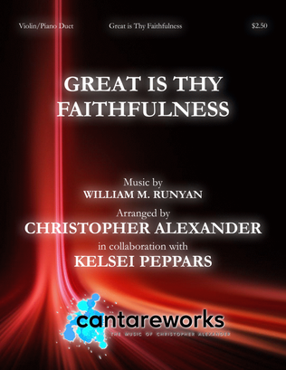 Book cover for Great is Thy Faithfulness