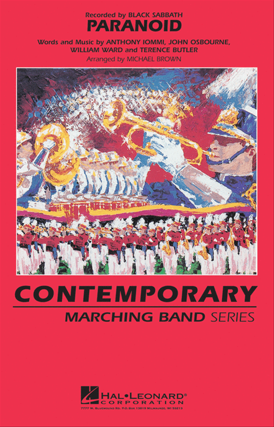 Paranoid Marching Band scores gallery preview page 1