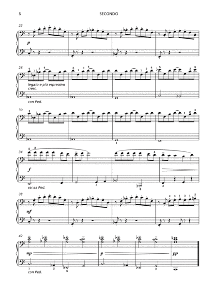 Piano Sketches Duets Book 1 Piano Duet scores gallery preview page 5
