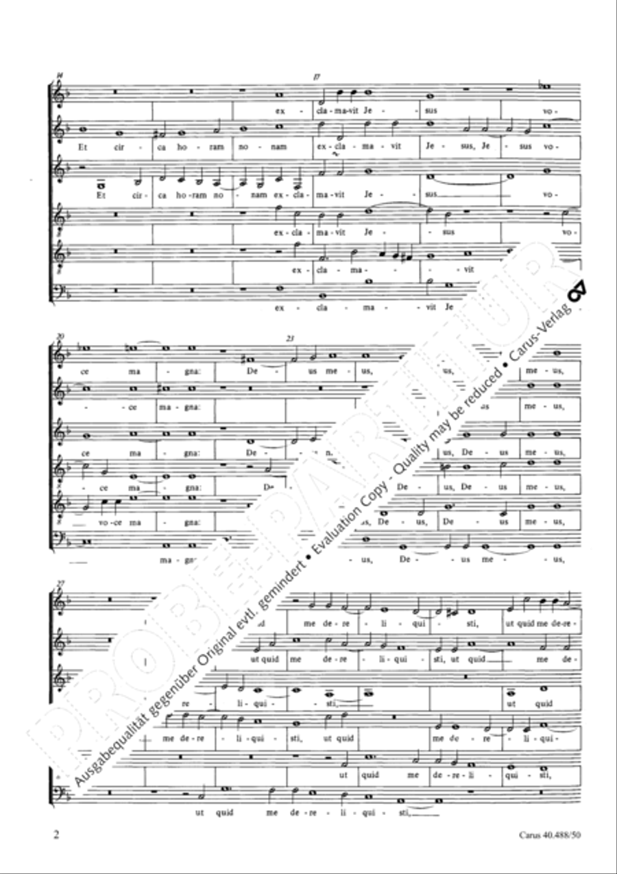 Tenebrae factae sunt Choir scores gallery preview page 3