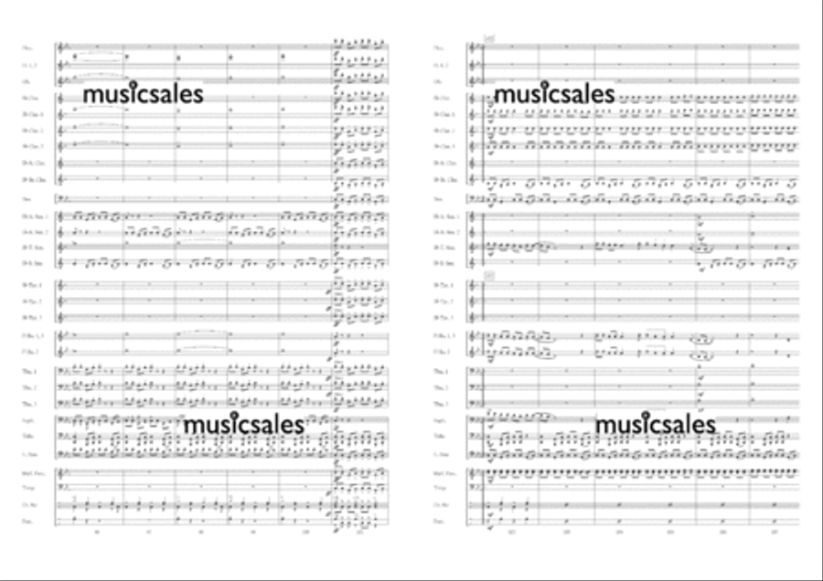 Bon Jovi - Rock Mix Concert Band scores gallery preview page 10