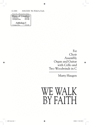 Book cover for We Walk By Faith