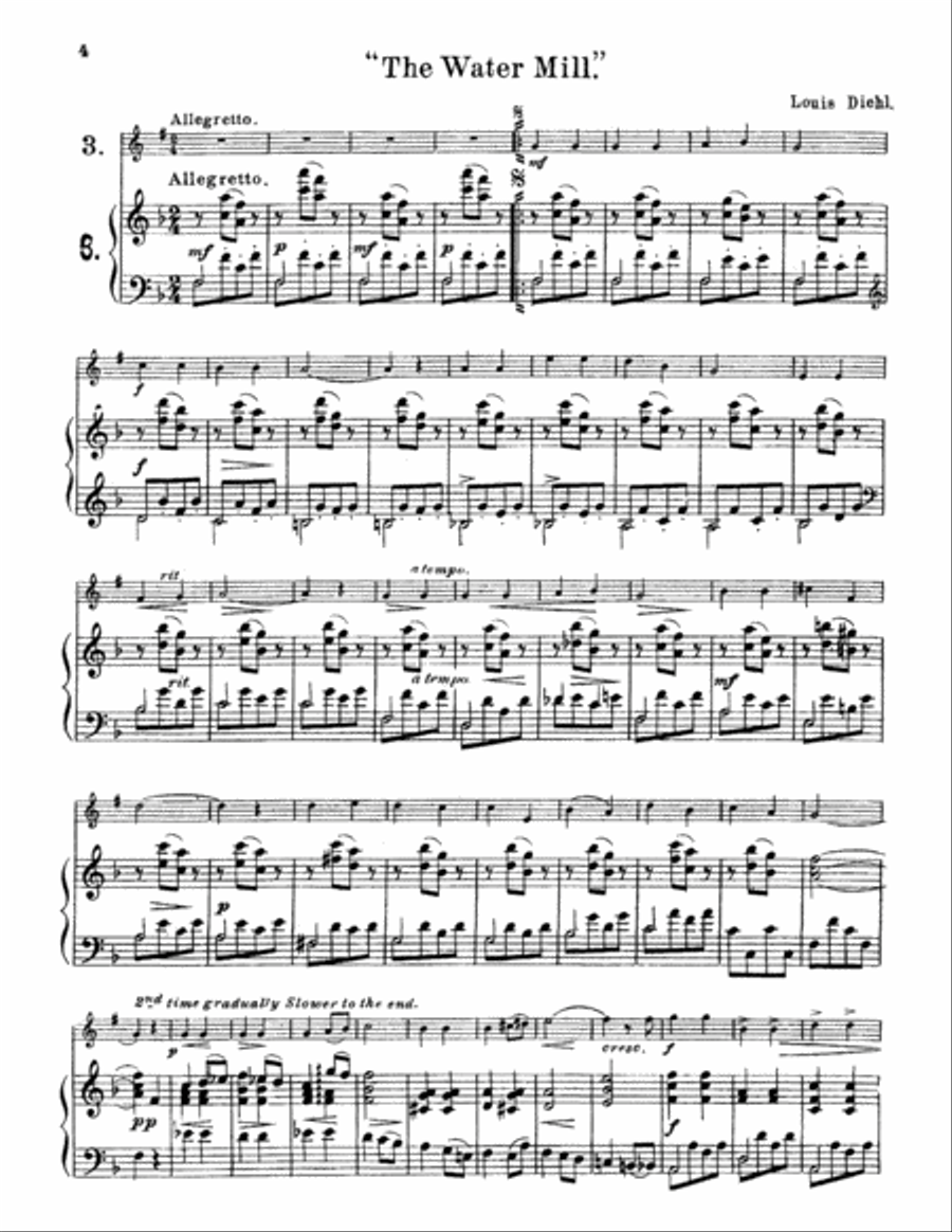 19th Century Melodies Tuba scores gallery preview page 4