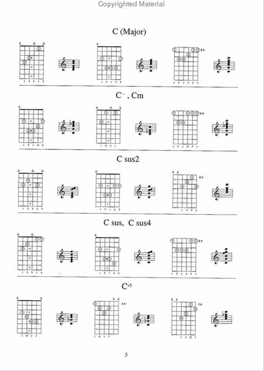 The Quick Chord Book The Quick Chord Book Guitar scores gallery preview page 2