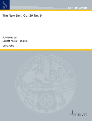 Book cover for The New Doll, Op. 39 No. 9