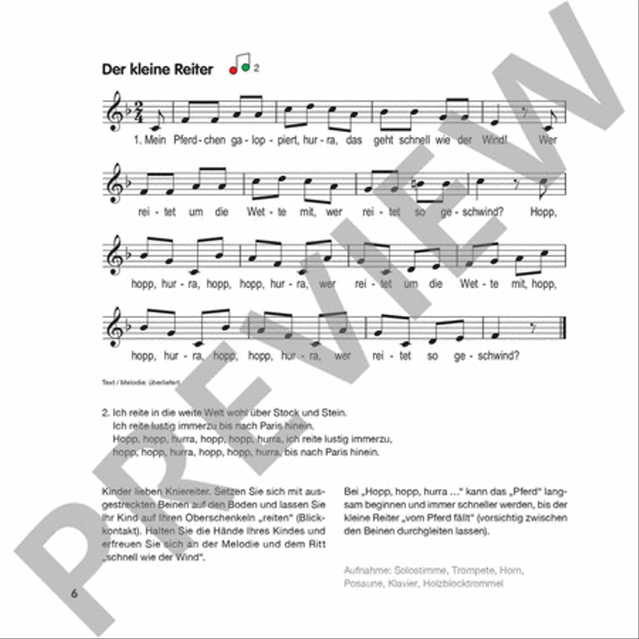 Musikgarten 1 - Zu Hause CD scores gallery preview page 2