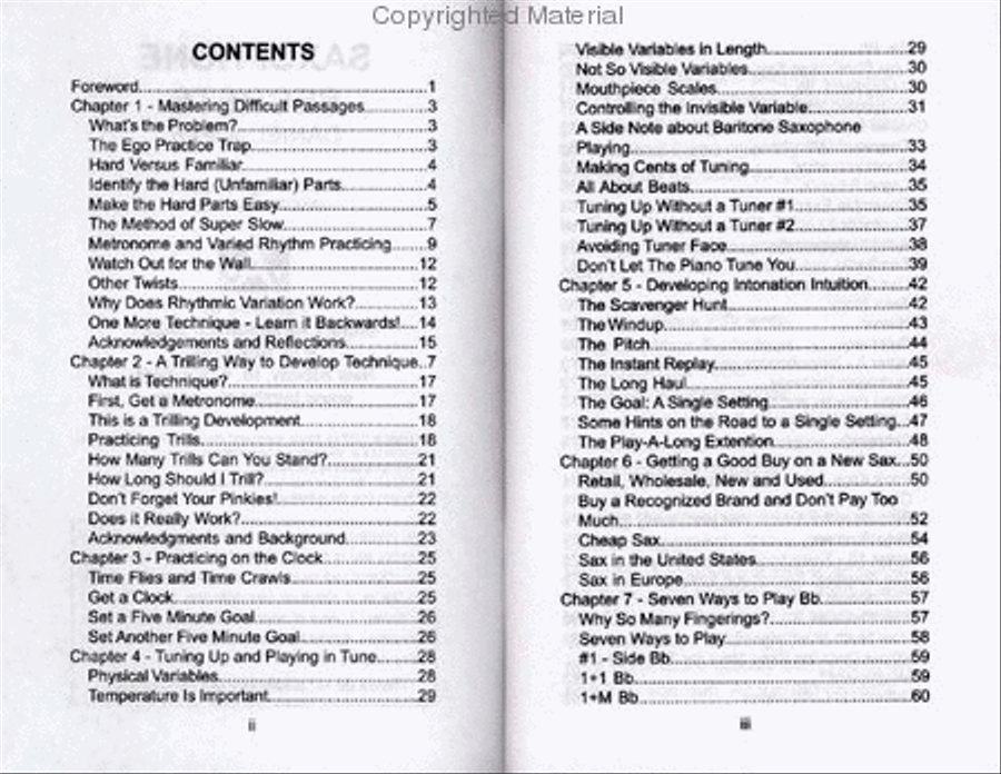 Saxophone Secrets Saxophone Secrets Saxophone Solo scores gallery preview page 2