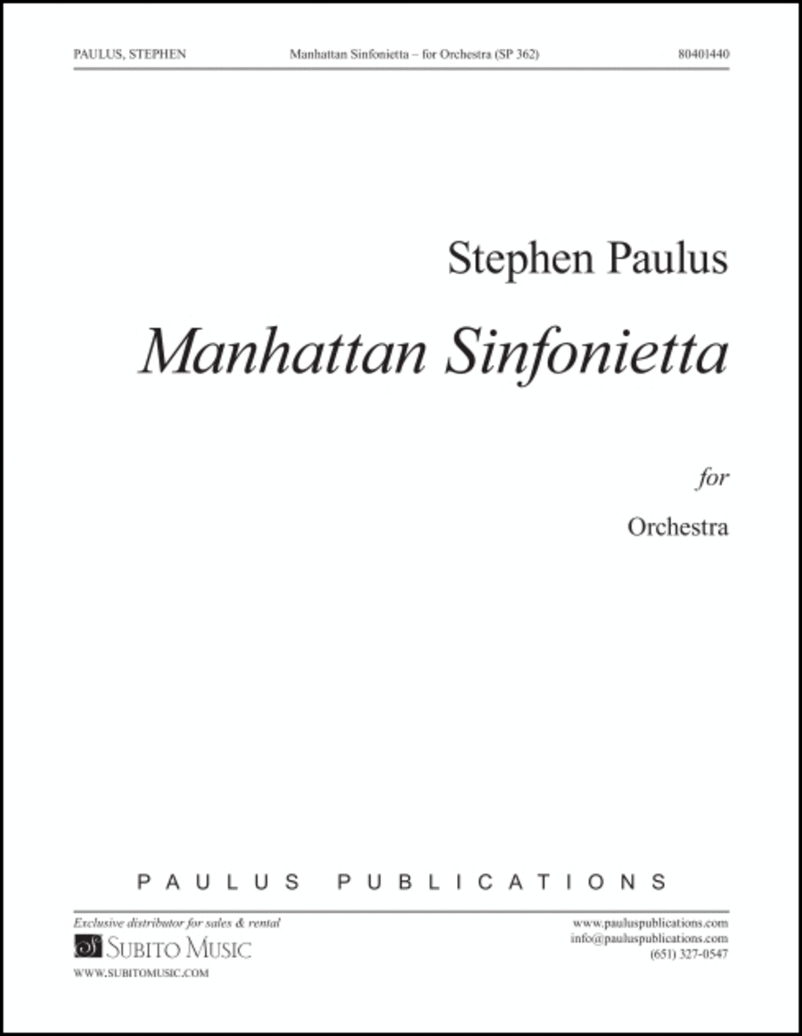 Manhattan Sinfonietta