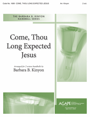 Book cover for Come, Thou Long Expected Jesus