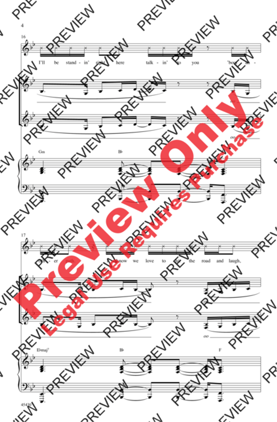 See You Again See You Again Women's Choir scores gallery preview page 4