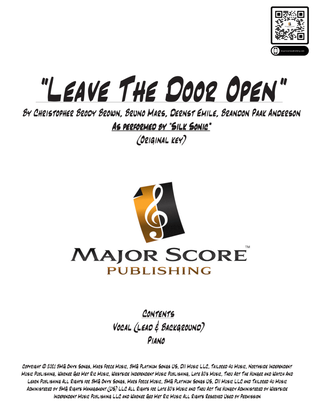 Book cover for Leave The Door Open