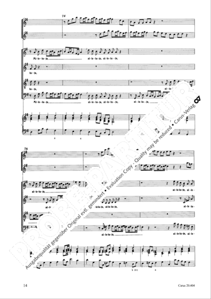 Feget den alten Sauerteig aus 4-Part scores gallery preview page 15