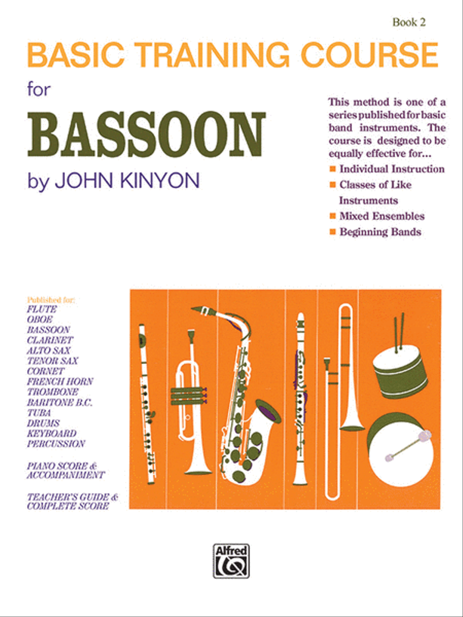 John Kinyon's Basic Training Course, Book 2 Concert Band Methods scores gallery preview page 1