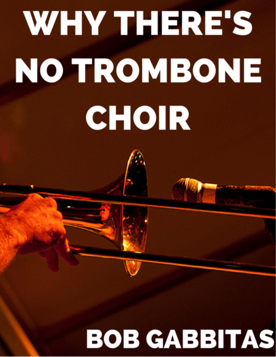 Why There's No Trombone Choir Brass Ensemble scores gallery preview page 1