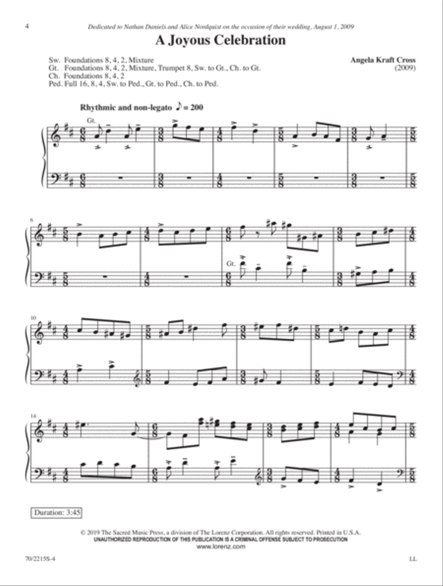 Journey to Wholeness Journey to Wholeness Organ Solo scores gallery preview page 4