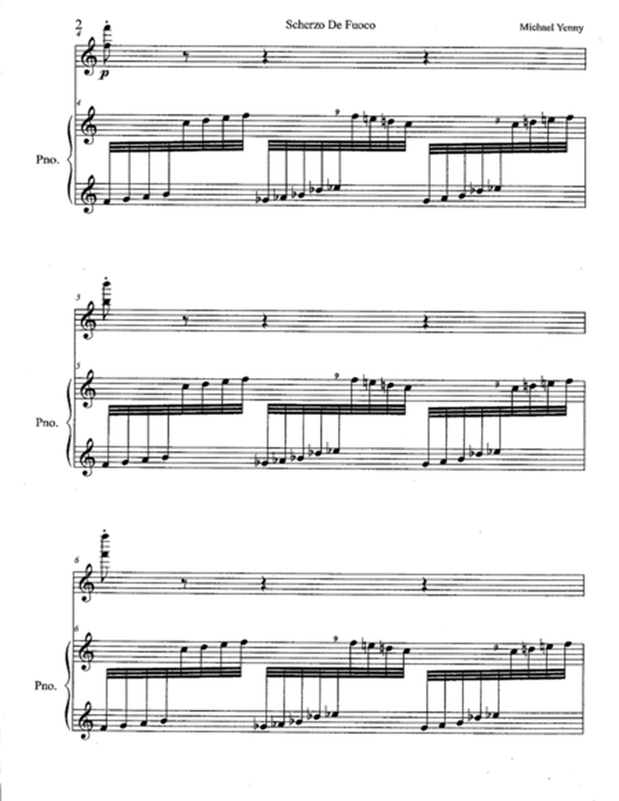 Scherzo de Fuoco, op. 66 image number null