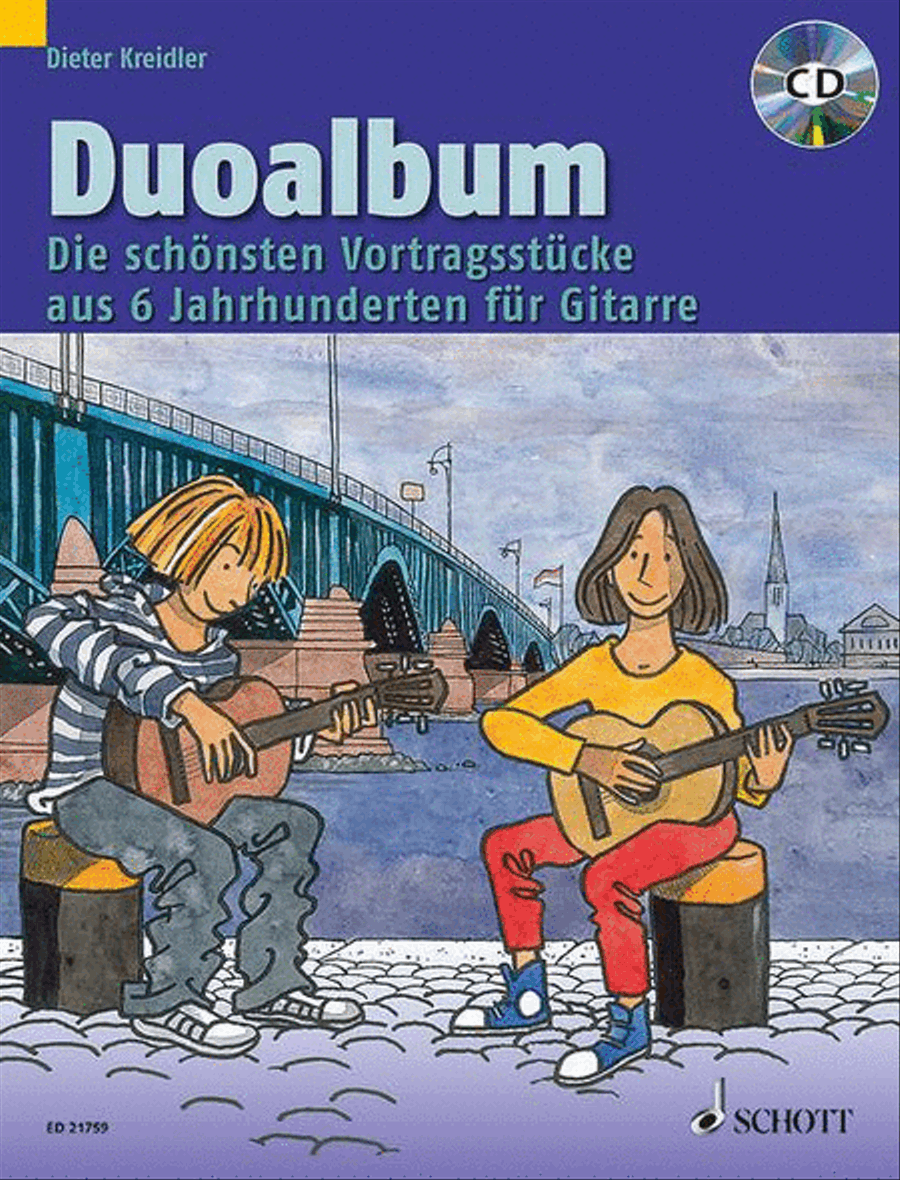 Duoalbum Die SchÖnsten VortragsstÜcke Aus 6 Jahrhunderten 2 Guitars Book/cd