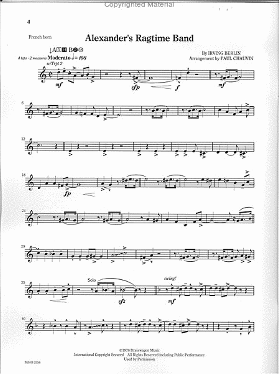 Pacific Coast Horns - Modern French Horn Flavors, Vol. 3 Horn scores gallery preview page 2