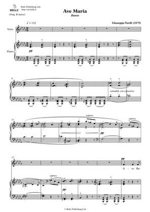 Ave Maria (1879) (B-flat minor)