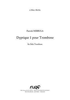 Book cover for Dyptique 1 pour Trombone