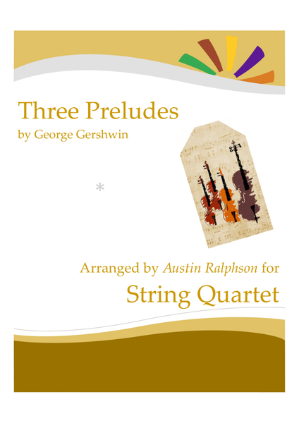 Gershwin's Three Piano Preludes - string quartet image number null