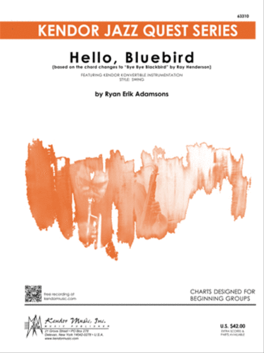 Hello, Bluebird Jazz Ensemble scores gallery preview page 1