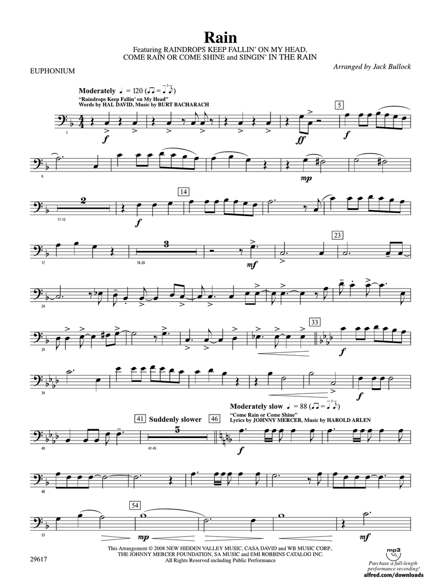 Rain: Baritone B.C.