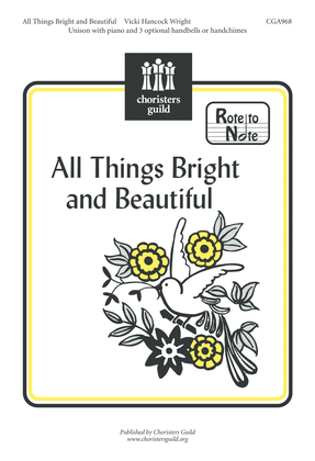 Book cover for All Things Bright and Beautiful