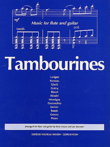 Tambourines (Arr. Bent Larsen and Jan Sommer) Flute/Guitar