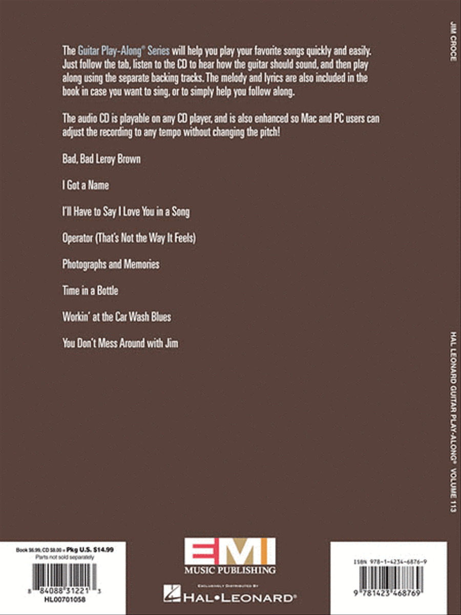 Jim Croce Jim Croce Acoustic Guitar scores gallery preview page 2