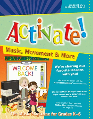 Book cover for Activate! Aug/Sept 13