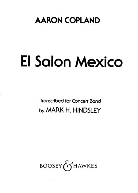 El Salon Mexico