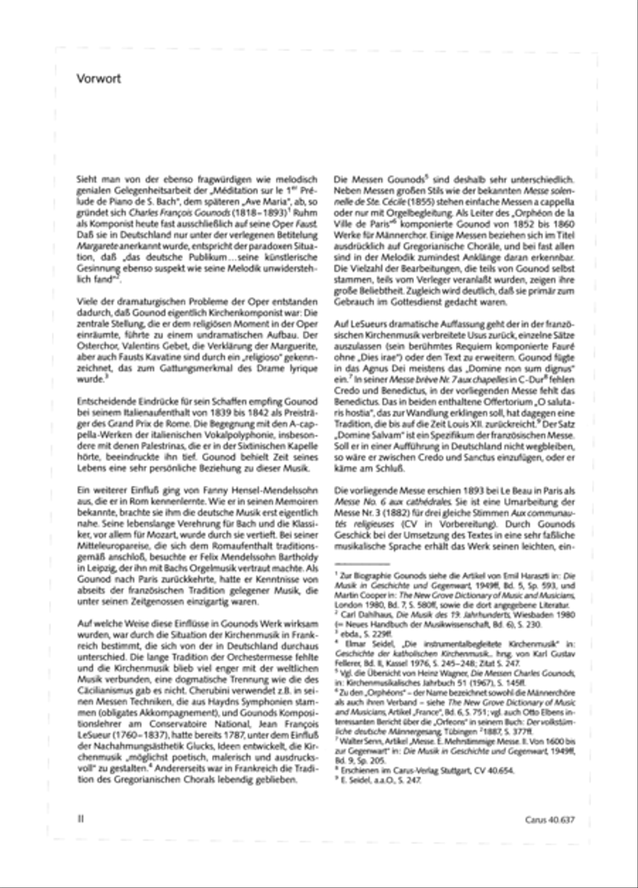 Messe breve no. 6 aux cathedrales 4-Part scores gallery preview page 3