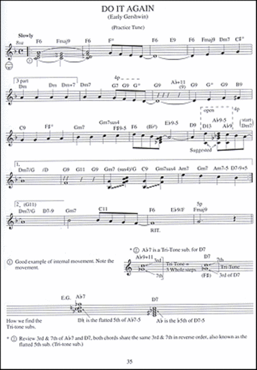 Chord Melody Method for Accordion Piano scores gallery preview page 5