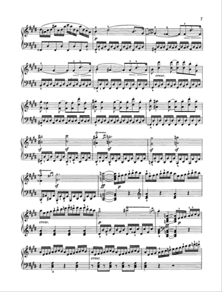 Sonata C sharp Minor Piano Solo scores gallery preview page 6