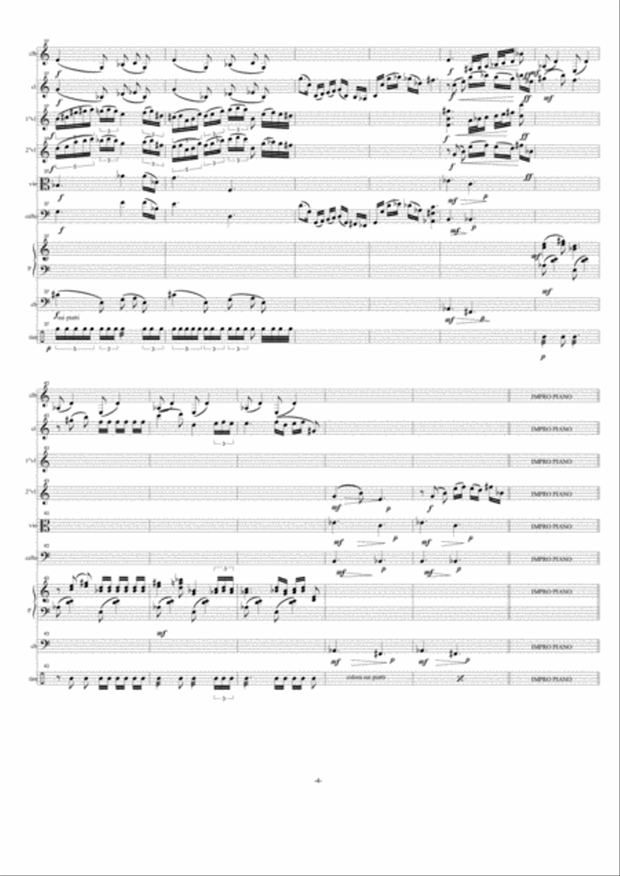 Histoire d'un Sicilian a Pàris Chamber Orchestra scores gallery preview page 4