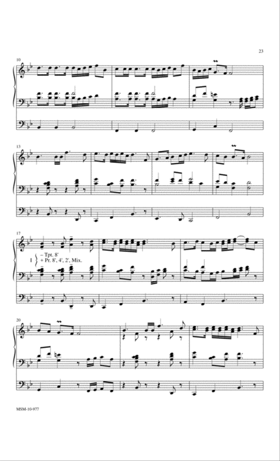 Trumpet Tunes for Organ Trumpet Solo scores gallery preview page 10