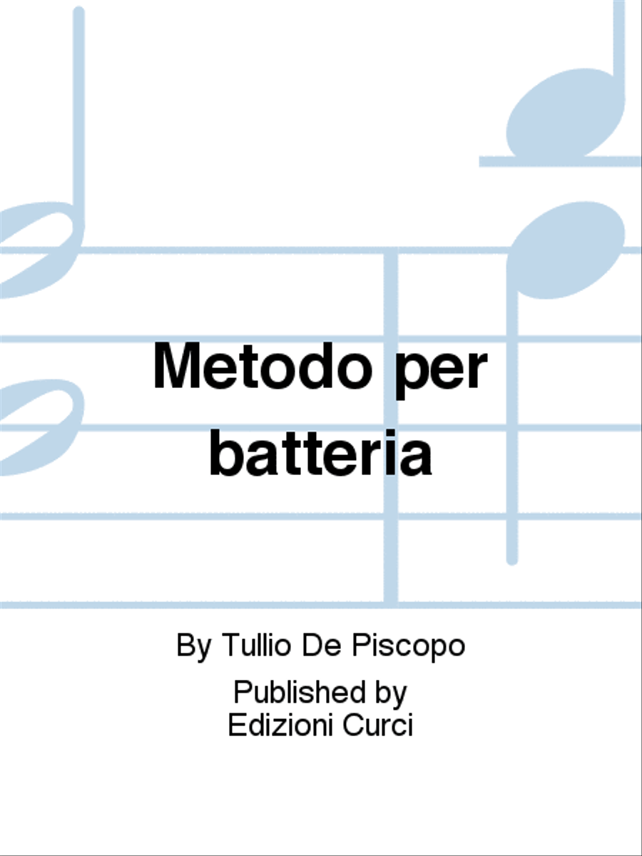 Metodo per batteria Percussion scores gallery preview page 1