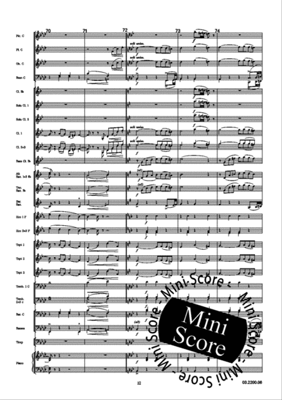 Menuet Pour Maddy Menuet Pour Maddy Fanfare Band scores gallery preview page 16