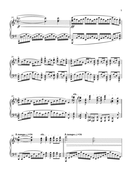 Five Preludes for Solo Piano image number null