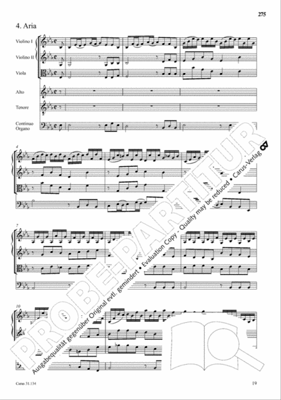 The Complete Sacred Vocal Works (Das geistliche Vokalwerk) Voice scores gallery preview page 276