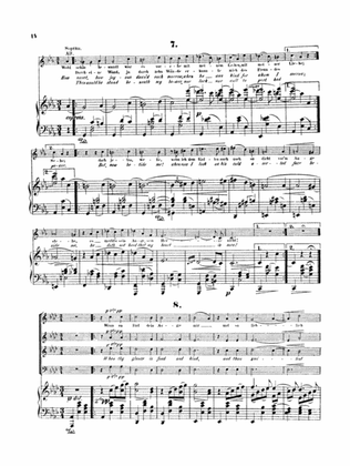 Brahms: Liebeslieder Walzer (Love Song Waltzes), Op. 52 No. 7 (choral score)