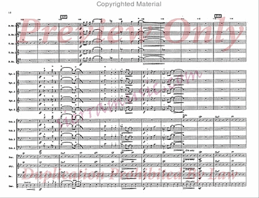Plain Brown Wrapper Big Band scores gallery preview page 11