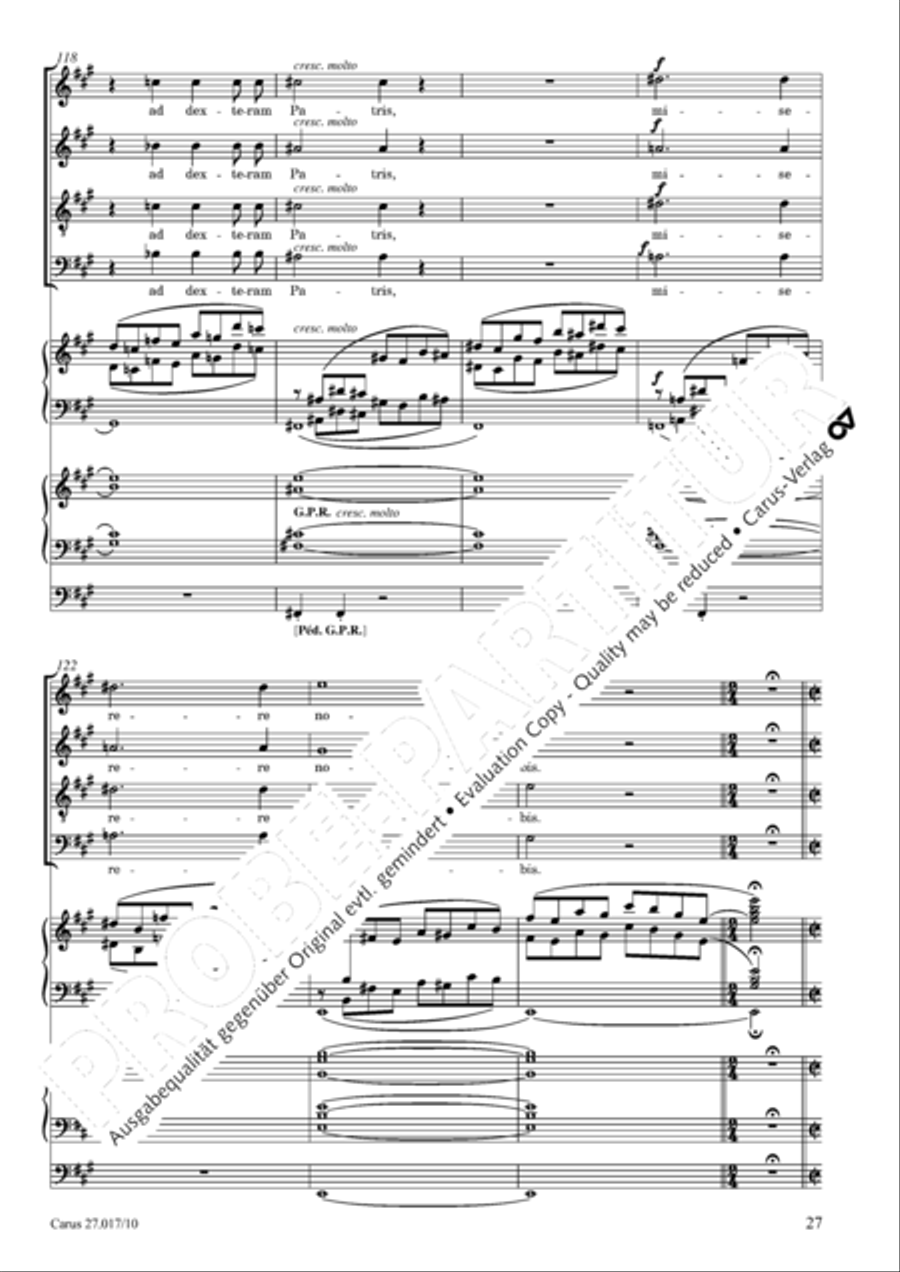 Messe solennelle en ut diese mineur 4-Part scores gallery preview page 28