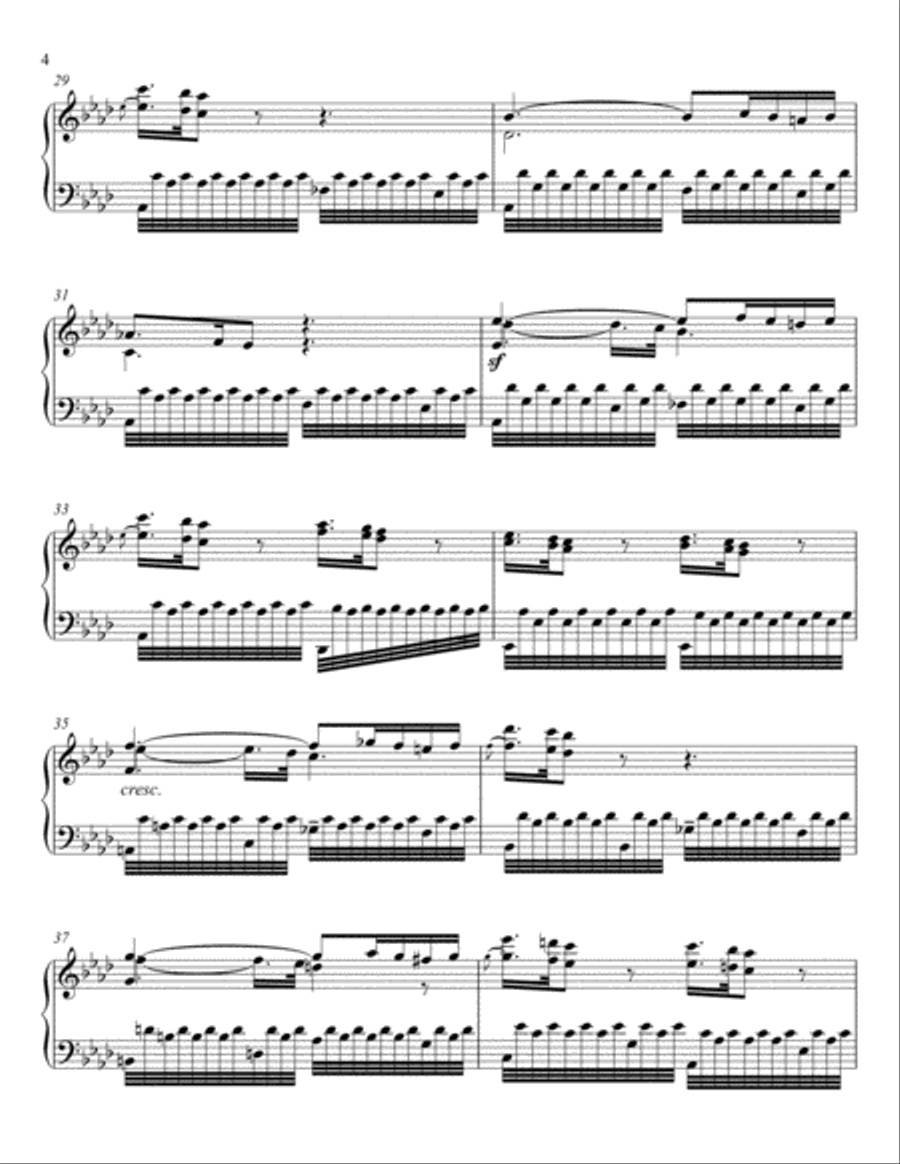 Song without Words (for Stacy), op. 14 Piano Solo scores gallery preview page 4