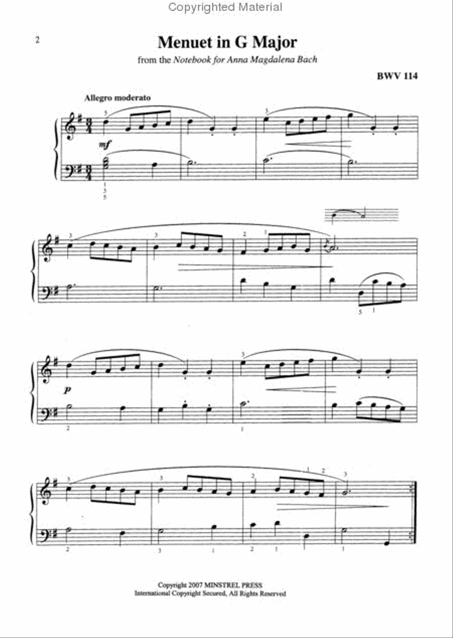 The Big Book of Classics for Piano Piano Solo scores gallery preview page 2