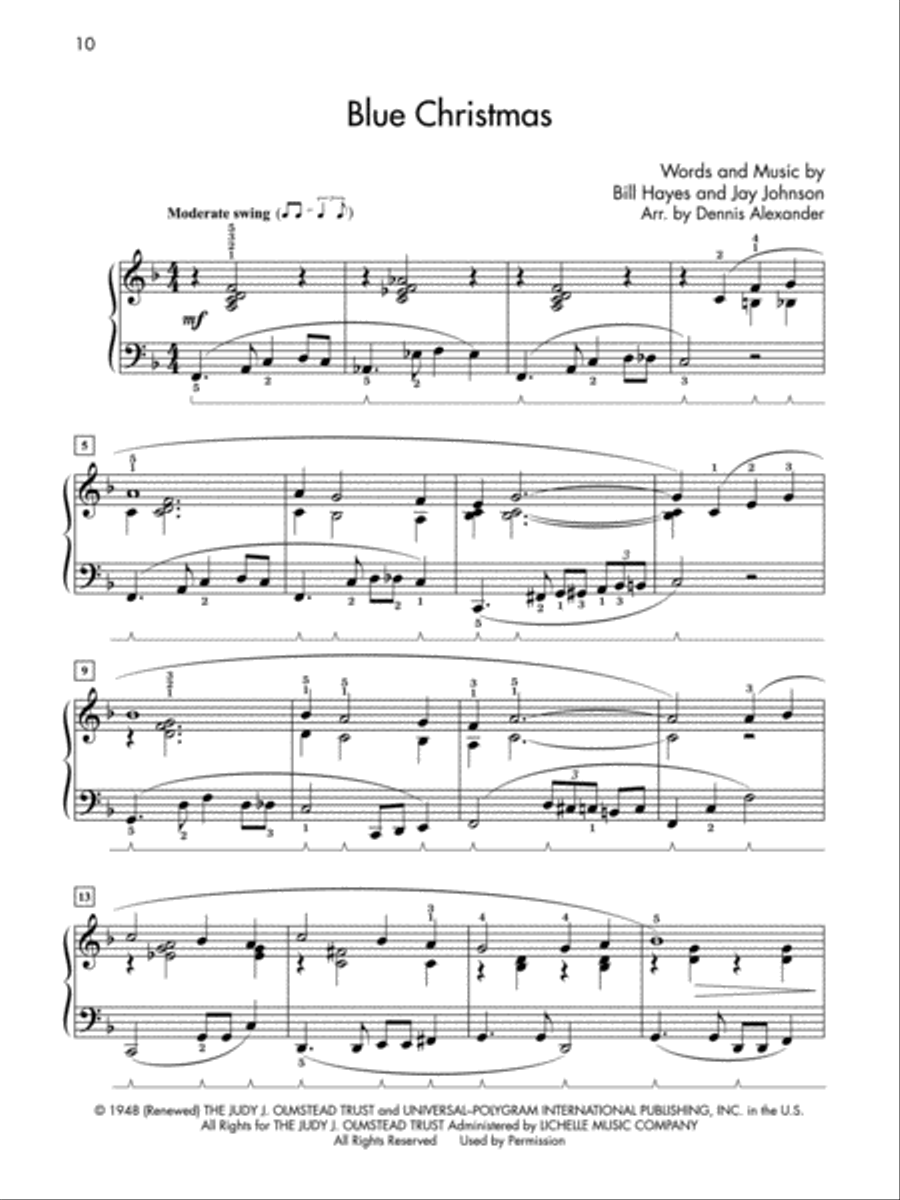 Especially for Christmas, Pop, Book 2 Piano Solo scores gallery preview page 2