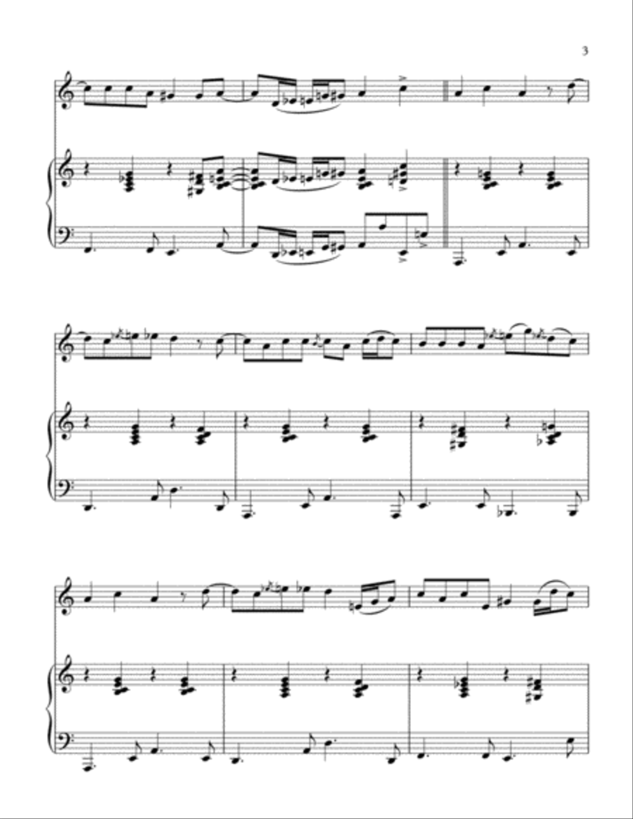 Sexbomb Piano scores gallery preview page 4