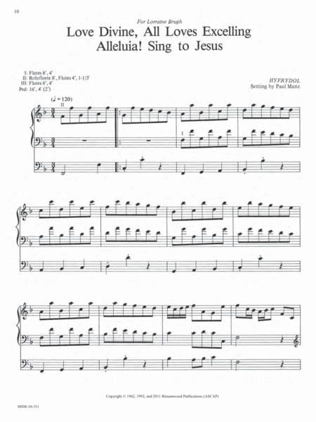 Ten Chorale Improvisations, Set 1