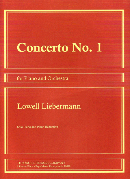 Lowell Liebermann : Concerto No. 1
